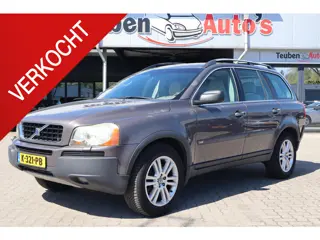 Volvo XC90 2.5 T Kinetic | 7 zitplaatsen | Nieuw APK | Automaat | Leder | Multimedia scherm | Trekha