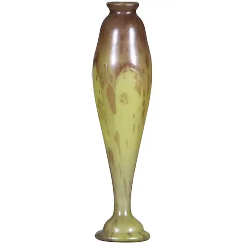 Art deco vaas Charles Schneider gesigneerd en gemerkt voor 1925