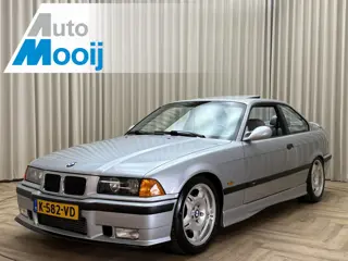 BMW 3 Serie Coupe E36 M3 3.0 Compressor 406 PK / Active Supercharged / Arktissilber / Full Option / 