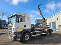 Scania R420 / RETARDER / HIAB MULTILIFT 21 TON / LIFT AXLE / MANUAL / EURO-4 / 2007