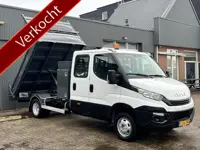 Iveco Daily 35C14D 2.3 410 Kipper Airco Trekhaak 3500kg Cruise controle 6 persoons Euro 6 Let op kra