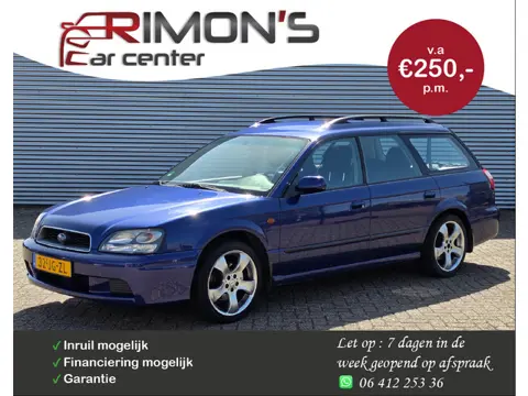 Subaru Legacy Touring Wagon 2.0 GL AWD Nieuwe Koppeling Airco Ijs Koud