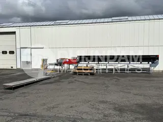 Aweta E8 komkommersorteermachine compleet met kistlift