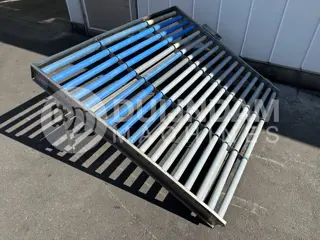 Verbruggen rollenbaan B 190 x L 165 cm RVS frame