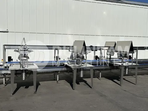 Greymans Paktech productie- en inpaklijn met weegschalen