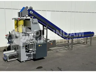 C-Pack VAS 992 verticale net verpakkingsmachine met seal en handvat