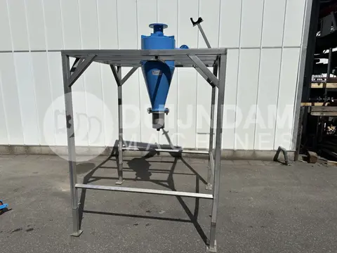 Reko hydrocycloon in roestvrijstalen frame