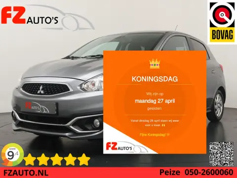Mitsubishi Space Star 1.2 Life - Airconditioning - Cruise Control - Parkeersensoren - Trekhaak