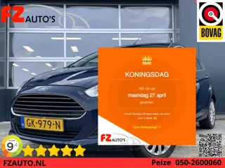 Ford Fiesta 1.0 Style - Navigatie - Trekhaak - Bluetooth