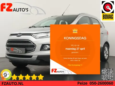 Ford EcoSport 1.0 EcoBoost Titanium - Climate Control - Trekhaak - Lichtmetalen velgen