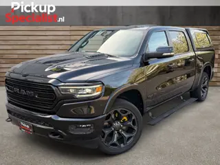 Dodge Ram 1500 5.7 V8 4x4 Crew Cab Limited , STERRENHEMEL , HUIF , GELE GORDELS , BLACK ON BLACK