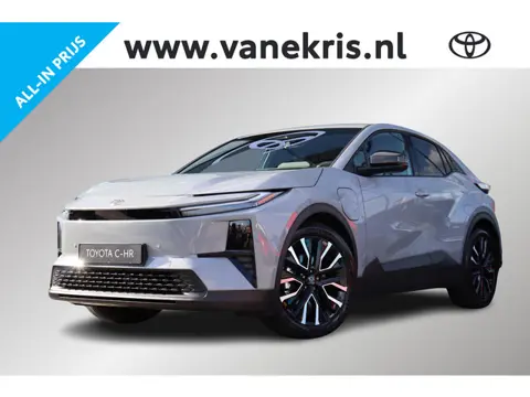 Toyota C-HR+ First Edition 77 kWh,€3.000,- Voordeel snel rijden , Apple Carplay, Android auto.