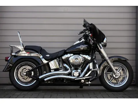 Harley Davidson 88 FLSTFI Fat Boy Fatboy Softail Black