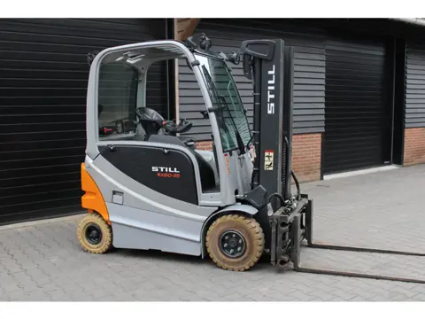 Still RX60 25 heftruck elektrische triplex lepelversteling sidesift