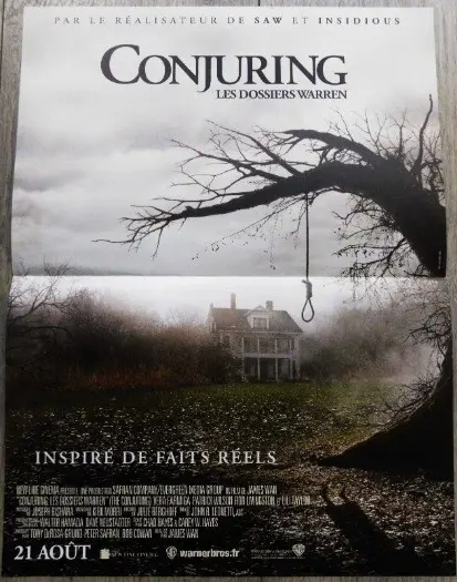 THE CONJURING filmposter.