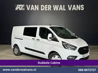 Ford Transit Custom 2.0 TDCI 131pk Automaat L2H1 Dubbele Cabine Euro6 Airco | 6-Zits | Camera | Navi