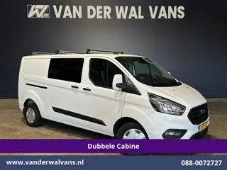 Ford Transit Custom 2.0 TDCI 170pk L2H1 Dubbele Cabine Euro6 Airco | 6-Zits | Camera | Navigatie | L