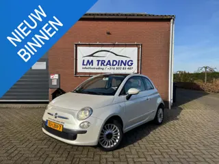 Fiat 500 1.2 Lounge AUTOMAAT AIRCO LMV GLAZEN-DAK NAP!