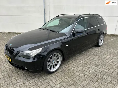 BMW 5-serie Touring 525i Executive Automaat Cruise Climat Navi Pano Leder interieur NL-Auto