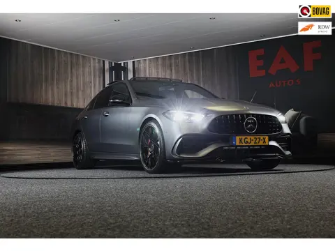 Mercedes-Benz C-klasse 300 e AMG 63 Look / Massage / Burmester / Head Up / 360 Camera / Acc / Elek S