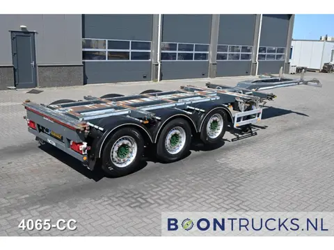 Pacton ET3 | 2x20-30-40-45ft HC * 3x EXTANDABLE * LIFT AXLE * NL TRAILER * APK  01-2027