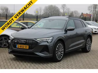 Audi e-tron E-tron 50 Quattro S-Edition Black 71 kWh PANORAMADAK MEMORY ACC VIRTUAL 21'' TREKHAAK