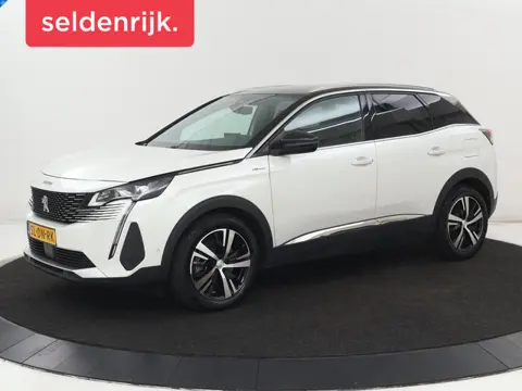 Peugeot 3008 1.6 HYbrid 225 GT Line | SOH 89% | Adaptive cruise | Half leder | Camera | Navigatie | 
