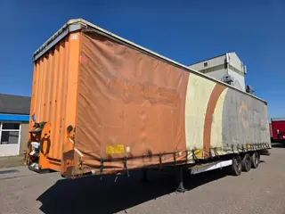 Krone SD - BPW - Disc Krone 3-assige zeiler trailer - BPW assen - Schijfremmen - Luchtvering - 2008 