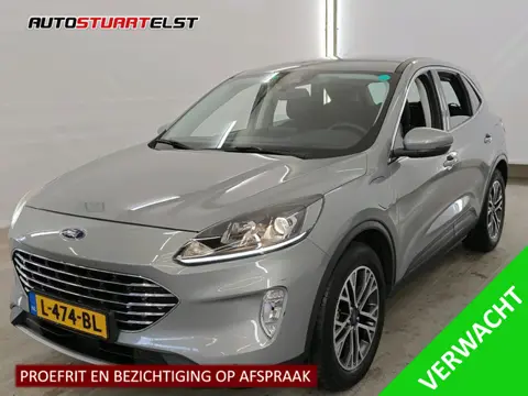 Ford Kuga 2.5 PHEV Titanium 1e Eigenaar | Volledig Onderh | BTW | NAP | SOH91% | Trekhaak | 2 Kabels