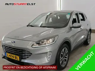 Ford Kuga 2.5 PHEV Titanium 1e Eigenaar | Volledig Onderh | BTW | NAP | SOH91% | Trekhaak | 2 Kabels