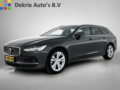 Volvo V90 2.0 B4 198PK Pro Edition automaat / Airco-ecc / Navi / Leder / Adap-cruise / Lmv / Xenon /