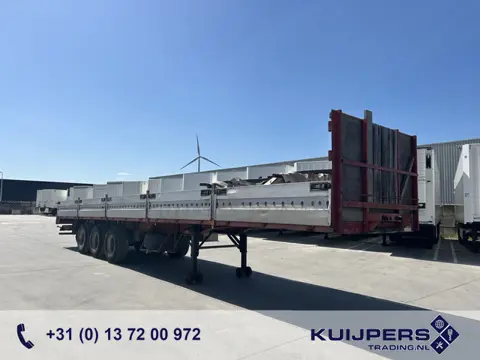 Groenewegen DRO-12-27 / Flat Bed - Plateau / Side Boards / ROR Drum / APK TUV 07-26