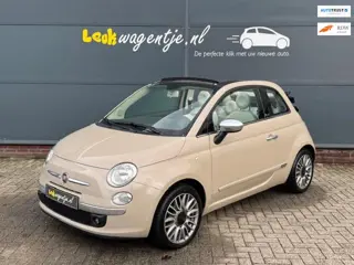 Fiat 500 C 1.2 Lounge Cabrio *distrib. nieuw *16 inch