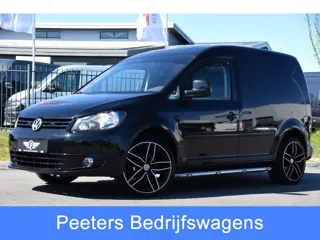 Volkswagen Caddy 1.6 TDI Black Edition MARGE! Cruise, Leder, Airco, Trekhaak, 75pk, Uniek!