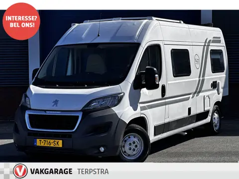 Peugeot Boxer Buscamper/ Camera/ 164pk!/ Trekhaak/ Schuifdeur rechts/ Navi/ Airco/ Cruise/ Elek. pak
