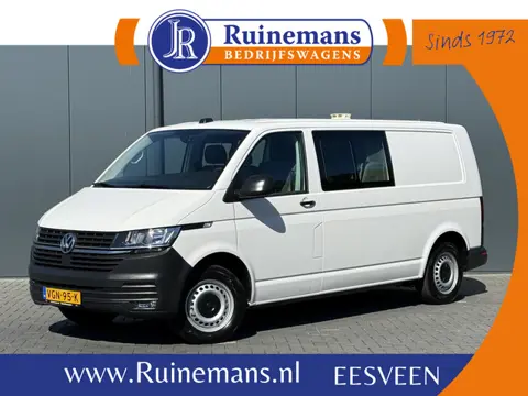 Volkswagen Transporter 2.0 TDI / L2H1 / 6-PERS DUBBELE CABINE / ZEER NETJES / ACHTERKLEP / INRICHTIN