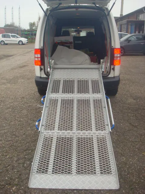 Aluminium Oprijplaat Scootmobiel Rolstoel Rampe