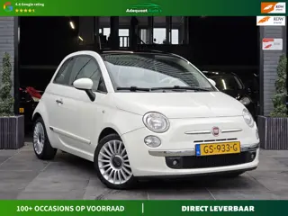 Fiat 500 0.9 TwinAir Turbo Lounge|APK|NAP|Airco|Aux|E. Ramen