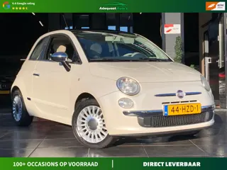 Fiat 500 1.2 Lounge|Panoramadak|Airco|El Pakket|NAP|APK