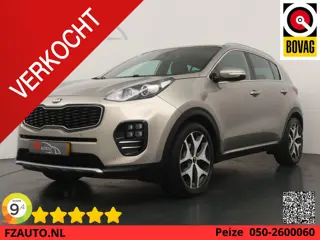 Kia Sportage 1.6 T-GDI GT-Line - Caravantrekker! - Schuifdak - Leder - Stoelverwarming - Trekhaak