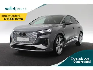 Audi Q4 e-tron S Edition 45 82 kWh 286 pk quattro | Trekhaak | S-Line | Comfort Pakket | Dode hoek a