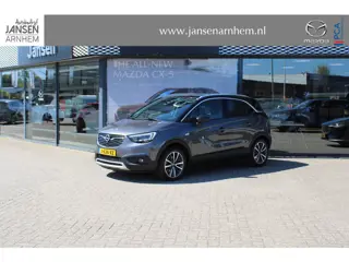 Opel Crossland X 1.2 Turbo Ultimate , Automaat, Trekhaak, Leder, Panoramadak, All Season, Camera, Cr