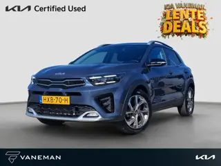 Kia Stonic 1.0 T-GDi MHEV GT-Line Automaat Cruise | Start/Stop | Half-leder | Stoel- en Stuurverwarm