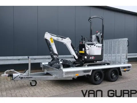 Bobcat E 10z | Inclusief machinetransporter (bj 2025)