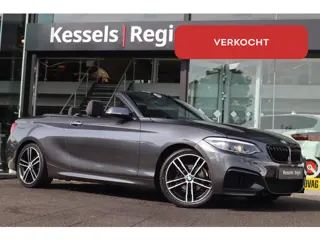 BMW 2 Serie Cabrio 218i Executive M-Sport 18 inch Camera LED