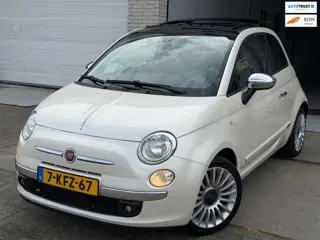 Fiat 500 0.9 TwinAir Lounge/ 2e EIG/ dealeronderhouden/ 1jaar apk/ volle opties/ zeer nette auto.