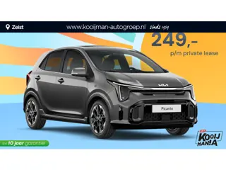 Kia Picanto 1.0 GDi DynamicLine Voorjaars actie "KIA PRIVATE LEASE NU €. 279,= per maand * vraag naa