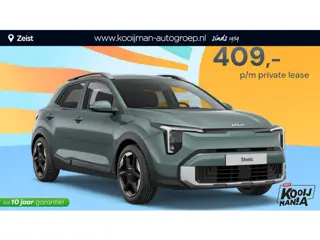 Kia Stonic 1.0 T-GDi MHEV DynamicLine Voorjaars actie "KIA PRIVATE LEASE NU €. 409,= per maand * vra