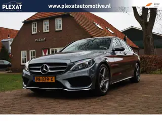 Mercedes-Benz C-klasse 180 Business Solution Aut. | AMG-Pakket | Panorama | Camera | Full Led Koplam