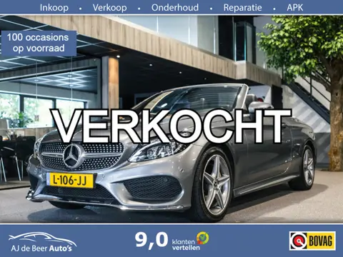 Mercedes-Benz C-Klasse Cabrio 180 Edition 1 AMG Navigatie | Nekverwarming | Stoelverwarming | Airsca